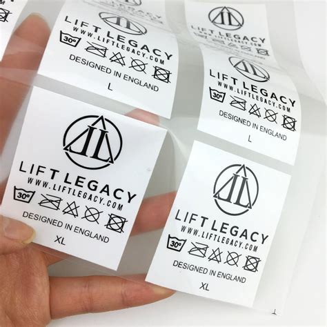 tagless heat transfer clothing labels